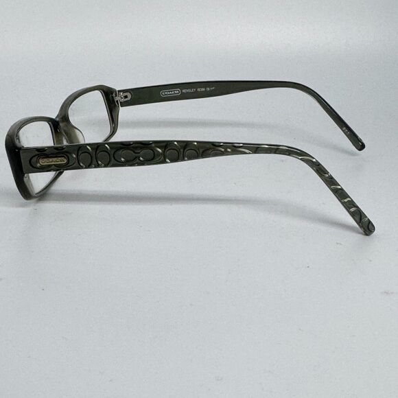 COACH “KENSLEY” Eyeglasses Frame Mod.839 52-16-135 Crystal Olive Green H15961 - Picture 2 of 7